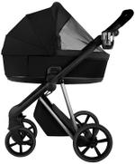 Коляска 2 в 1 Roan Sol Luxury Vintage 2.0 Caviar Black