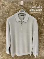 Лонгслив поло большие размеры с воротником