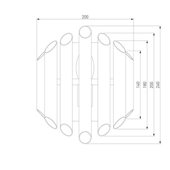 Настенный светильник Bogates Castellie 361/1
