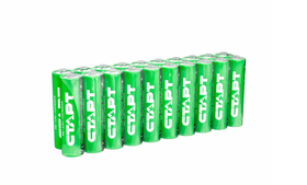 Батарейки СТАРТ АА старт 10 штук, пальчиковые солевые