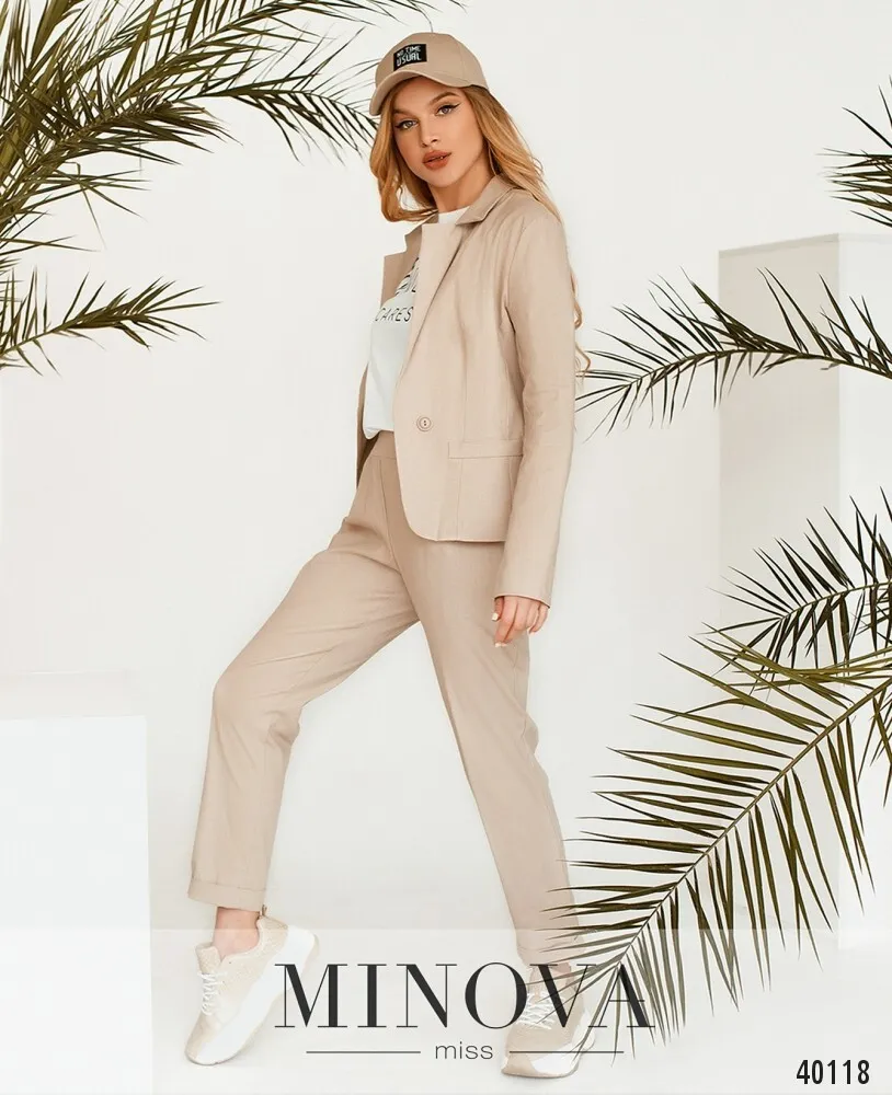 Костюм 1088Н-бежевый Minova
