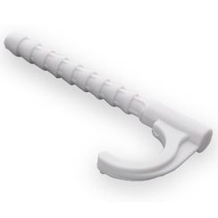 Дюбель-крюк одинарный d16-25мм (70мм)