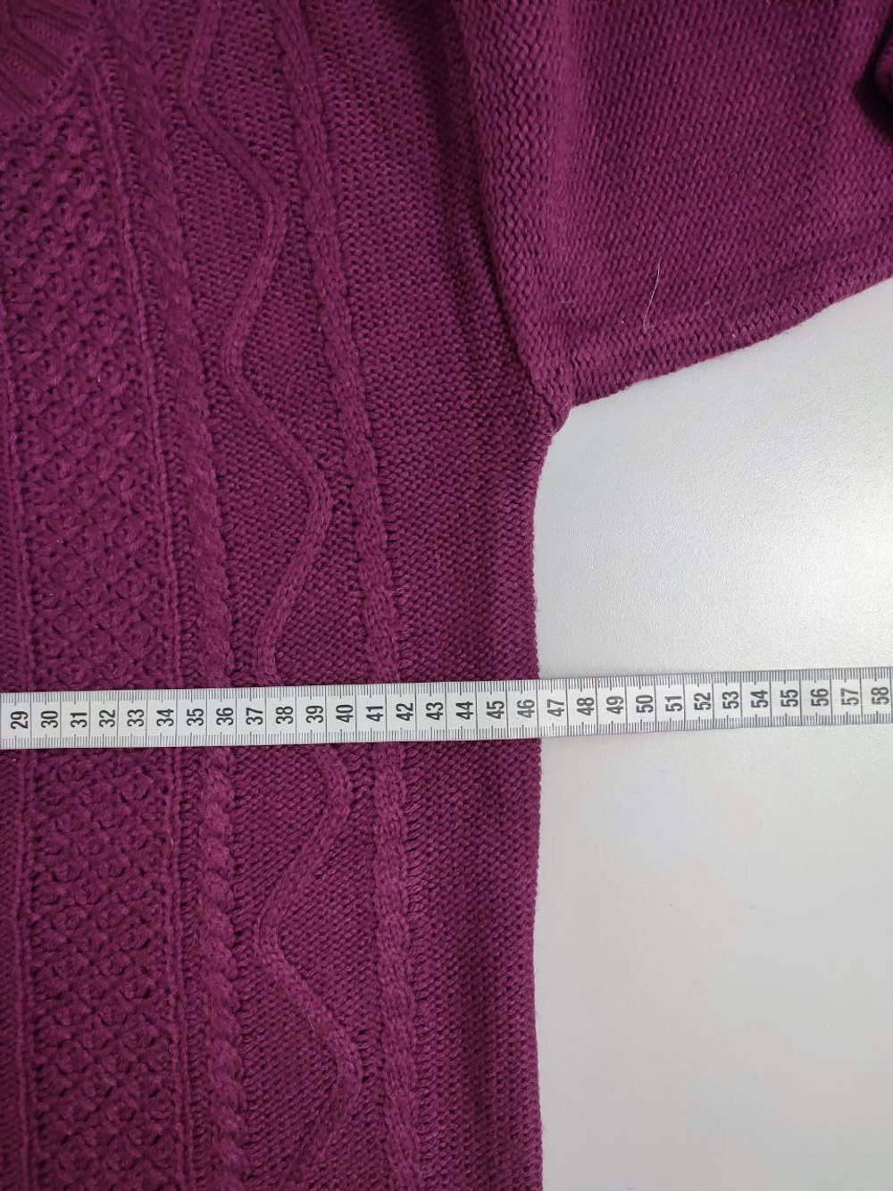 Свитер Zolla бордовый 44 размер