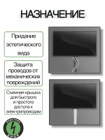 Кабель-канал ПВХ 80х40 (2м) ПАН-Электро белый ( 1 штука )