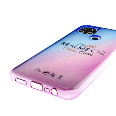 Чехол для Realme C25/С25s Градиент, ТПУ, 012964