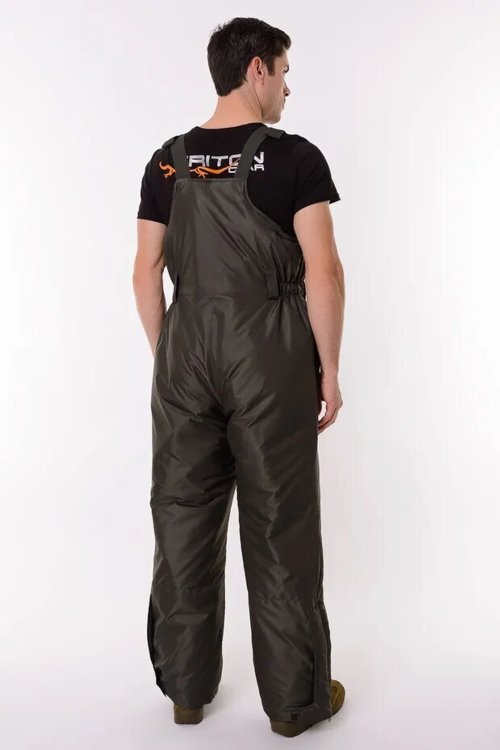 Зимний мужской костюм Onerus Фишер -45 (Таслан) Зеленый/Желтый