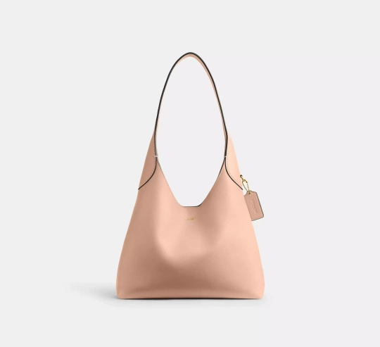 COACH СУМКА ЧЕРЕЗ ПЛЕЧО BROOKLYN 28, КРЕМОВЫЙ