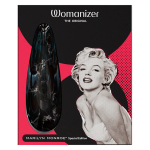 Мраморно-черный бесконтактный стимулятор для клитора Womanizer Classic 2 Marilyn Monroe Black Marble WZ222SGZ