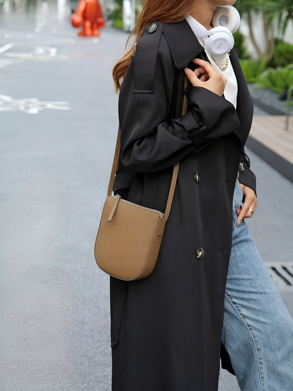 сумка женская натуральная кожа через плечо кросс боди маленькая