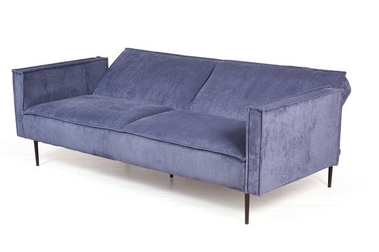 Диван-кровать ЭСТЕ с подлокотниками, трехместный, прямой, клик-кляк