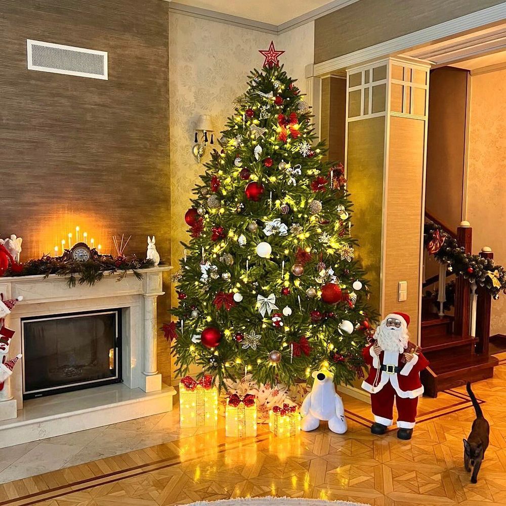 Ель искусственная «Лесная красавица» (Литая хвоя) от 1,2 м до 3 м