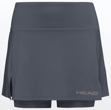 Юбка для девочки теннисная Head Club Basic Skort - черный