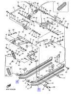 Слайдер гусеничного трака для снегохода VK540/VK10