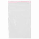 Пакеты с замком (гриппер), комплект 100 шт., 80х120 мм, ПВД, толщина 35 микрон, BRAUBERG, 606209