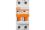 Автоматический выключатель TDM D 25А 2Р 4.5кА SQ0206-0159