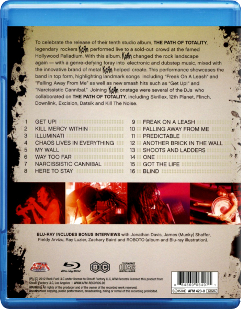 Korn / Live At The Hollywood Palladium (Blu-ray+CD)