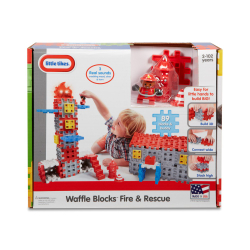 Little Tikes - Klocki Waffle - Набор Пожарная Станция 643149