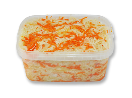 Капуста квашеная с морковкой