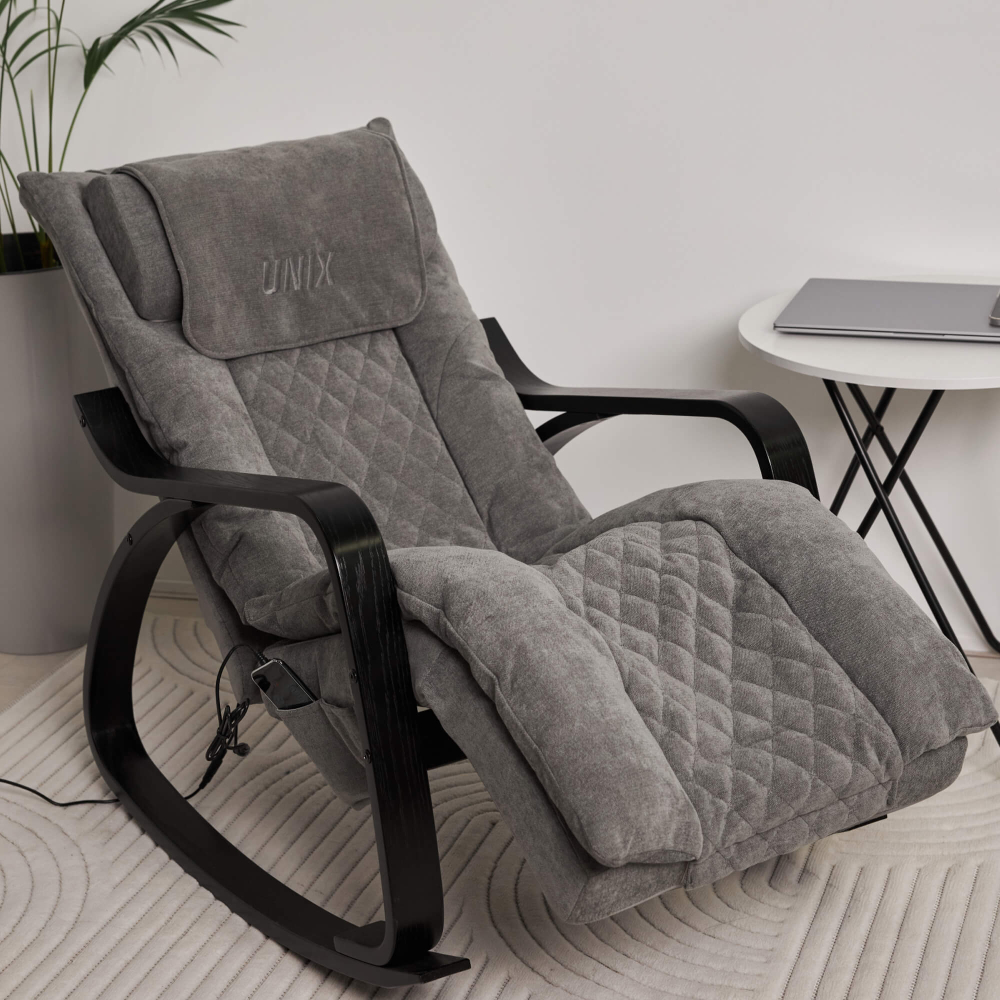 Массажное кресло Unix Avola Grey