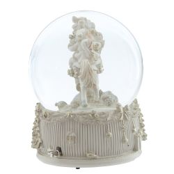 GAEM Фигурка декоративная в стекл шаре "Карусель" (ключ,муз), D 15 см, L14 W14 H19 см