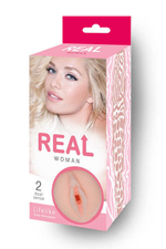 Ультра-реалистик мастурбатор Real Woman, Блондинка (Цвет: телесный)