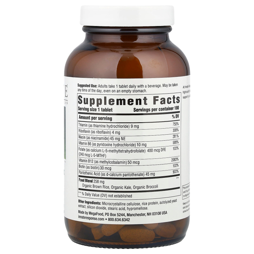 Innate Response Formulas, комплекс витаминов группы B, 180 таблеток