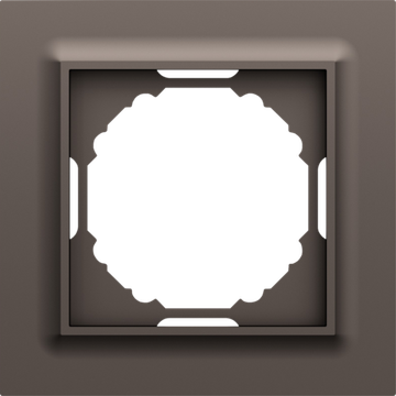 Рамка 1-я,  Wave мокко,  серия A07