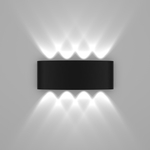 343047 Светильник GEMMA 8х1W LED 880LM G ЧЕРНЫЙ 4000K IP65