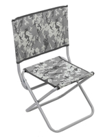 Стульчик рыболова Nisus СР-400 (ст.труба д19) КМФ цифра (T-N-FC-400-DG)