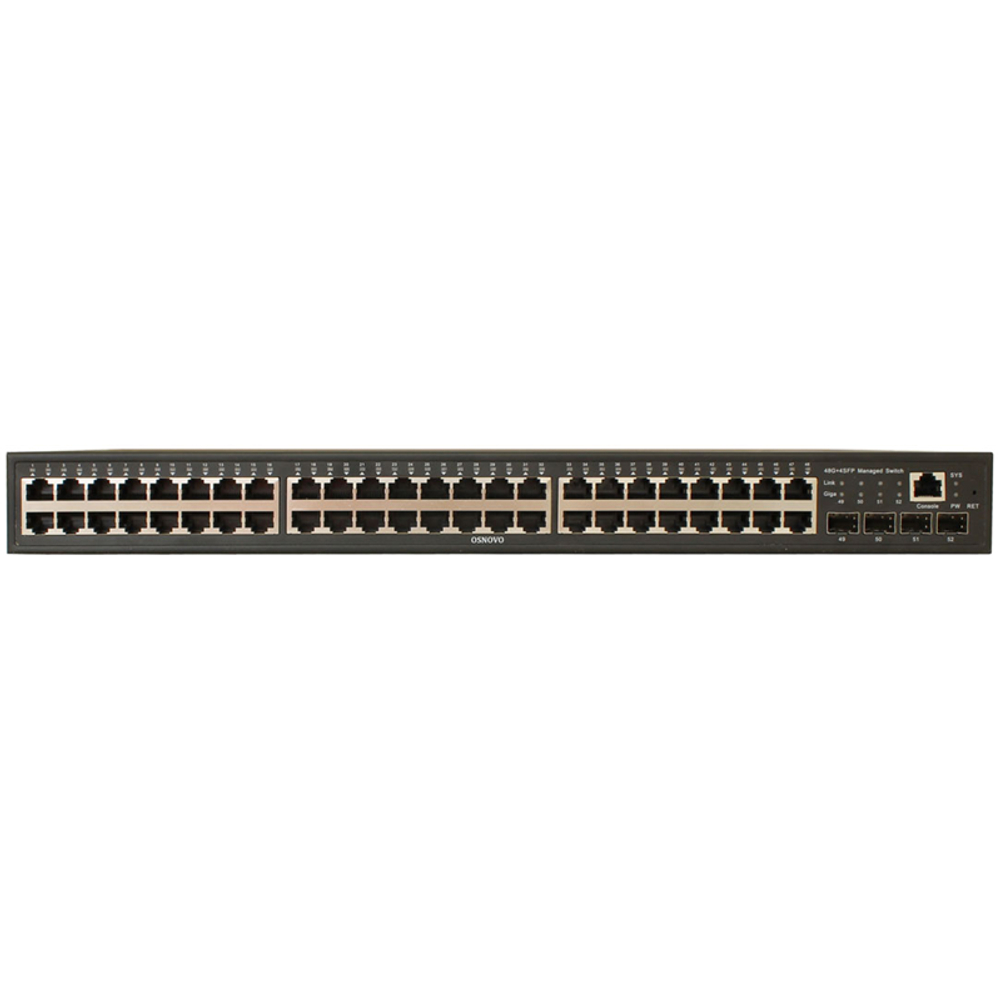 Сетевой коммутатор OSNOVO SW-84804/L(800W)