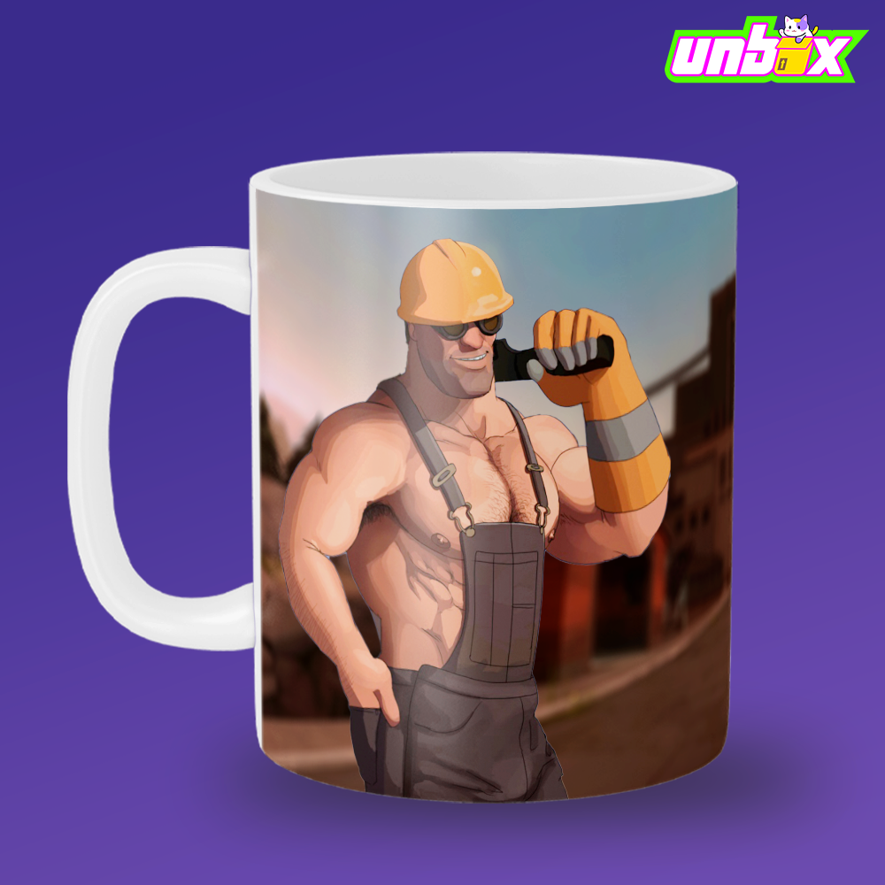 Кружка Ну Что Получил МГЕ Инженер MGE Team Fortress
