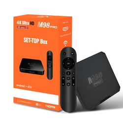 Приставка Смарт-ТВ M98Pro ATV HD 4K, Android 11,1, 2 + 16 Гб, m98pro atv 2gb16gb , Европейская