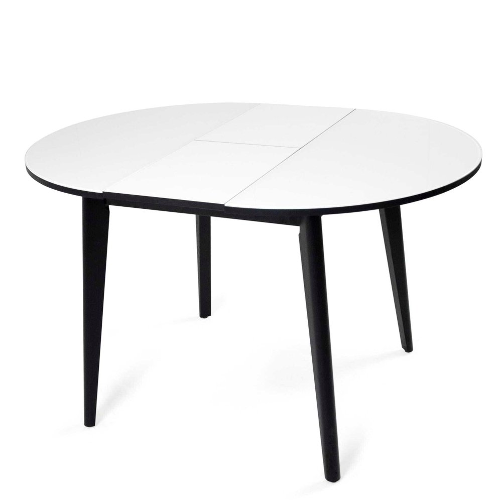 Марс-2 (СитПарад) Стол обеденный раздвижной (столешница - стекло)