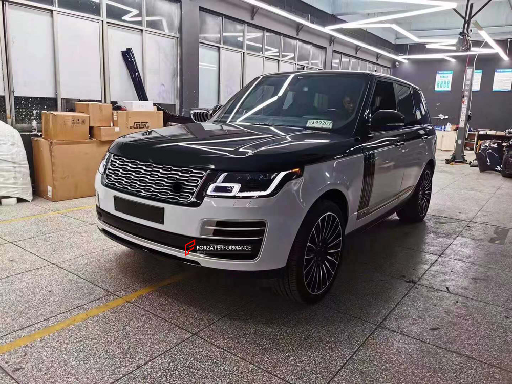 Обвес переделка для LAND ROVER RANGE ROVER VOGUE 2013 - 2017 в SVA 2020 тюнинг Рейндж Ровер