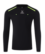 Футболка судейская с длинным рукавом DIVISION PerFormDRY Referee LS Tee, черный