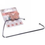 Держатель для полотенца с липким слоем Бабочка розовый MH8042