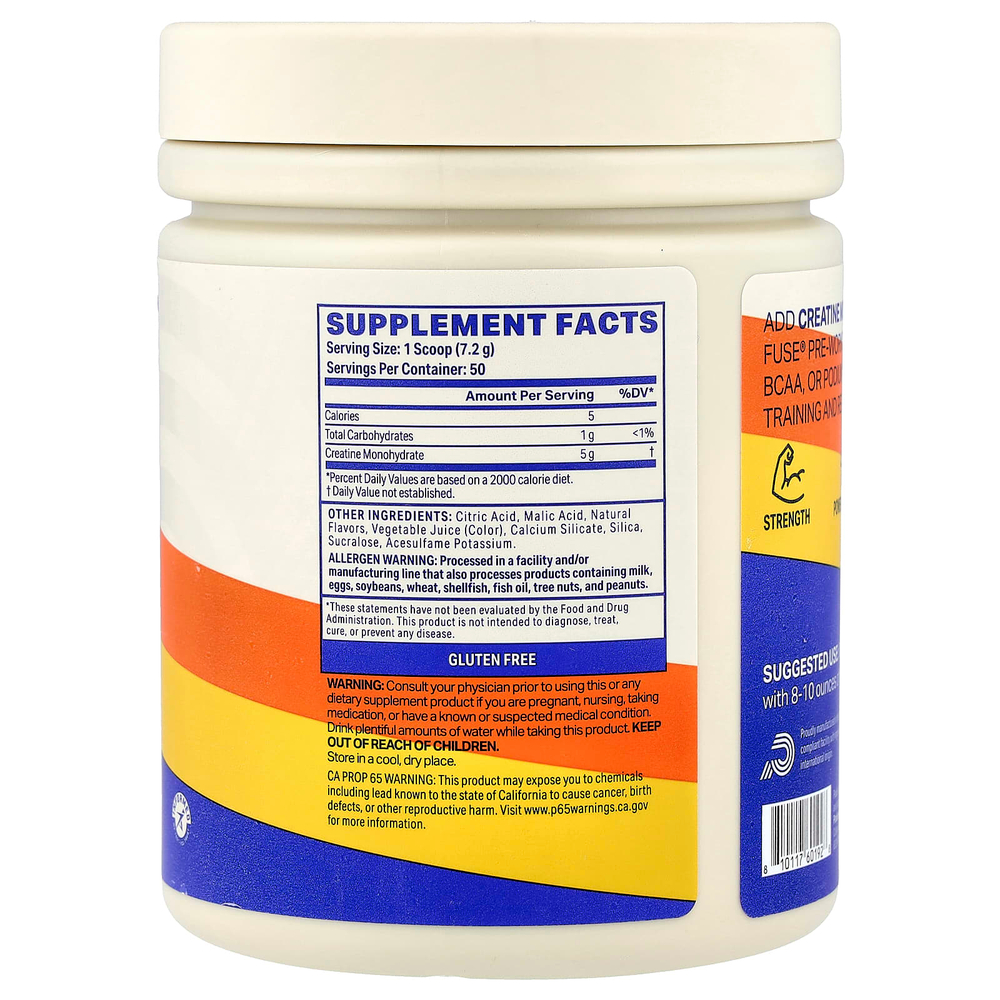 Podium Nutrition, моногидрат креатина, клубника, 360 г (12,7 унции)