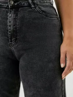 Джинсы палаццо широкие