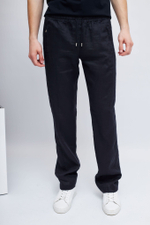 Брюки муж. LAGERFELD 532815 синий лен