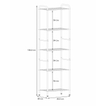 СТЕЛЛАЖ ВАЛЕНСИЯ 15 БЕЛЫЙ