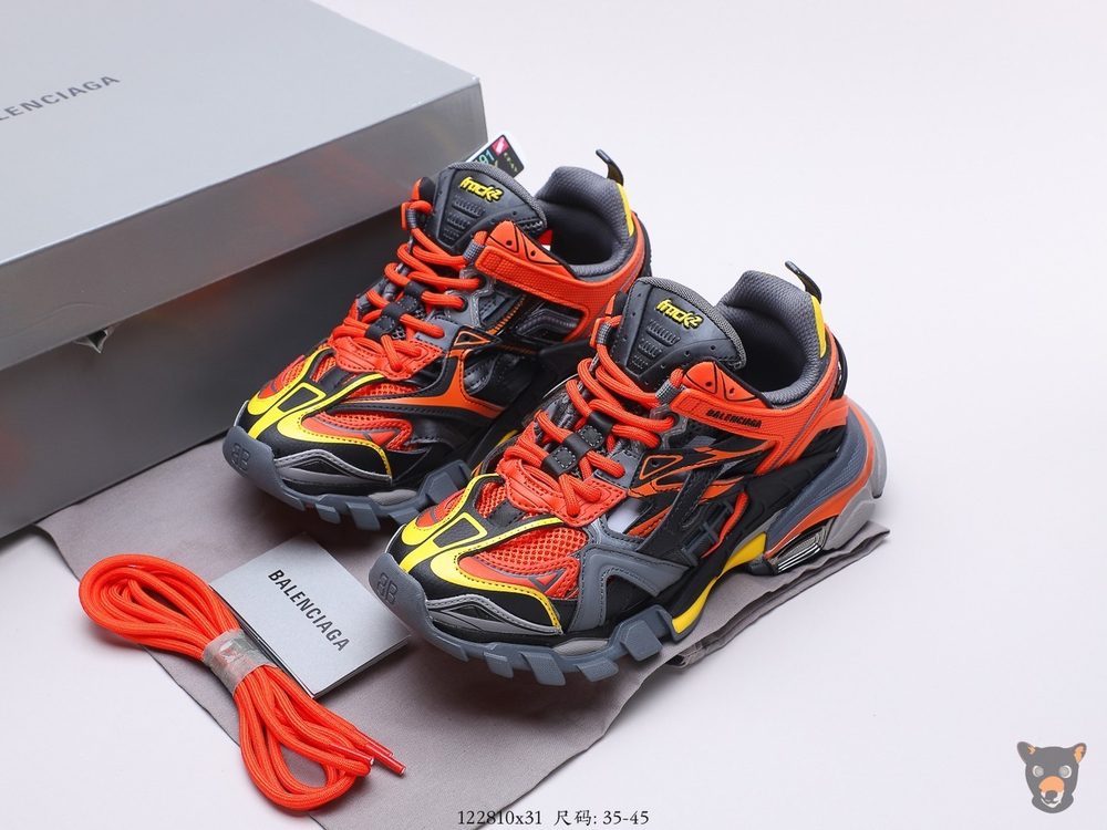 Кроссовки Track.2 Orange/Black/Yellow