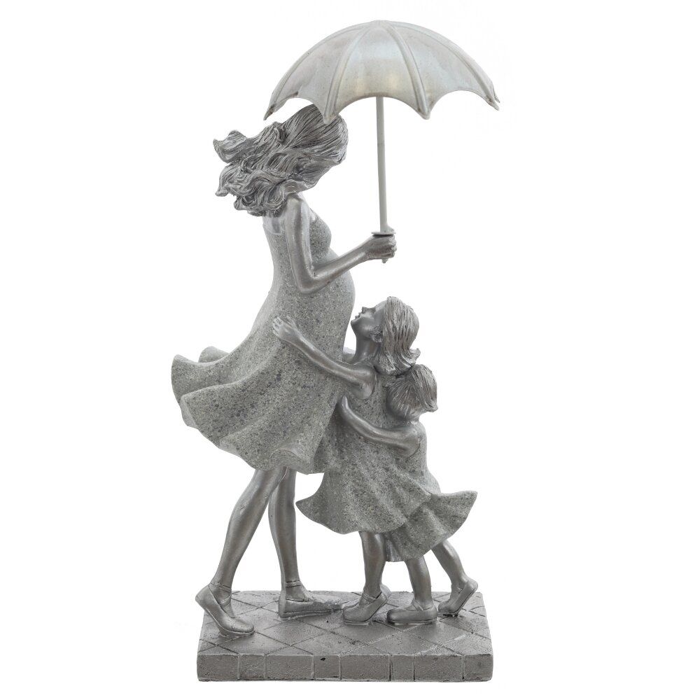 GAEM Фигурка декоративная "Девушка с детьми", L13,5 W10,5 H26,5 см