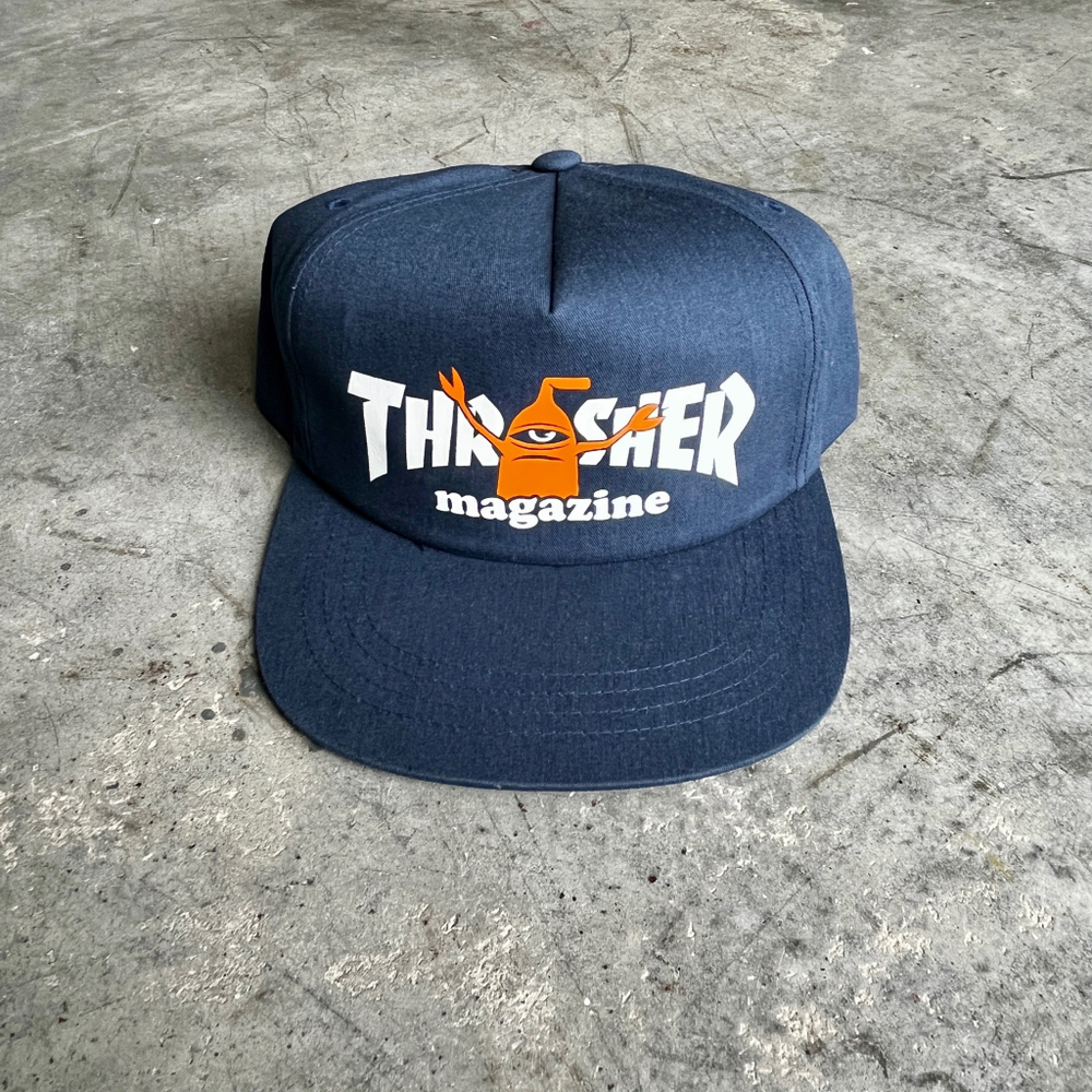 Кепка Thrasher X TOY Machine Sect Navy