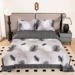 Комплект постельного белья Сатин с Одеялом 100% хлопок на резинке OBR173