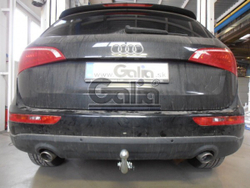 Фаркоп оцинкованный Galia A046C для Audi Q5 2008-2016(паспорт и сертификат в комплекте)(без электрики)
