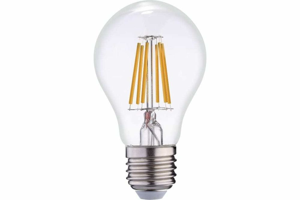 Светодиодная лампа Filament LED A60-F 6W E27 3000K (60W)