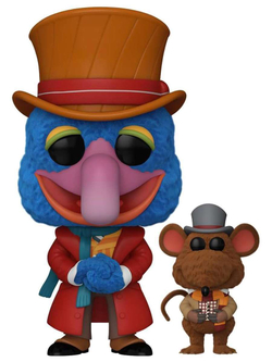 Фигурка Funko POP! Movies Disney Muppets Christmas Carol Charles Dicken w/Rizzo(FL)(Exc)(1456) 74410