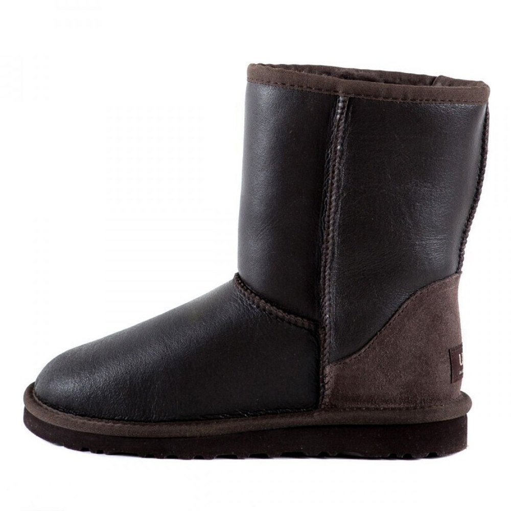 Угги Classic Short Metallic Chocolate