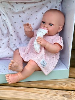 Кукла Реборн Nines 37см Baby виниловая (N0230)