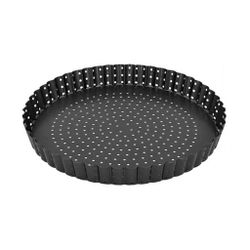 Форма для выпечки "Тарталетка" перфорированная d 30 см, h 2 см рифленый край, съемное дноP.L.